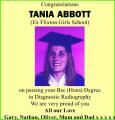 Tania - abbott