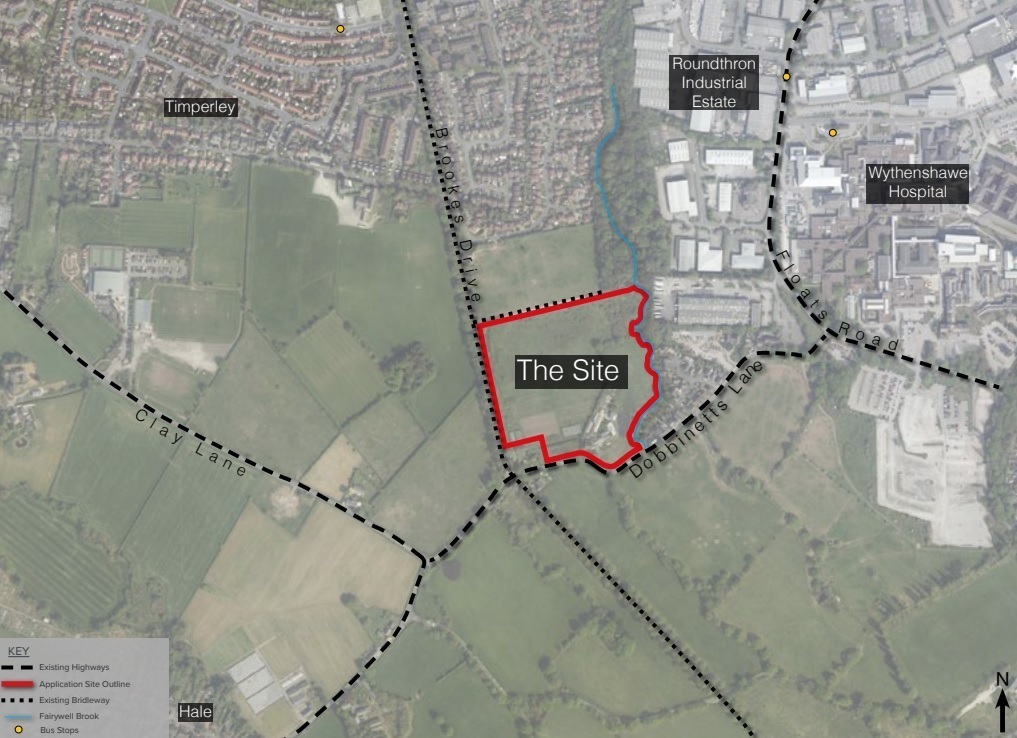 An overhead plan of the site (Picture: Baldwin Design Consultancy Ltd)